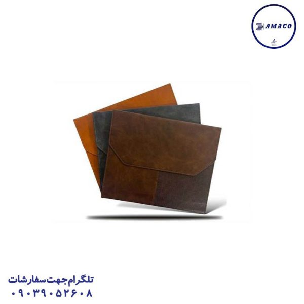 عکس سررسید و تقویم سررسید وزیری 1405 چرم مگنتی3 لت یزدان موزی