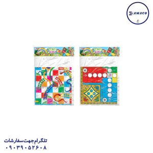 عکس اسباب بازی های عمومی منچ و مارپله پلاستیکی 4011 بردیا