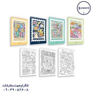 عکس دفتر دفتر رنگ آمیزی کد 412 پیتیکو