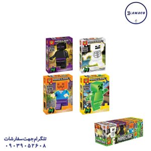 عکس اسباب بازی های عمومی لگو ماینکرافت 9037/40 بی تی