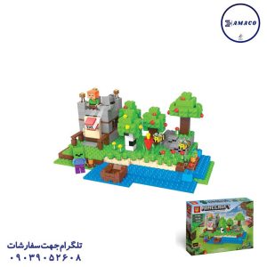 عکس اسباب بازی های عمومی لگو قلعه ماینکرافت 4042 بی تی