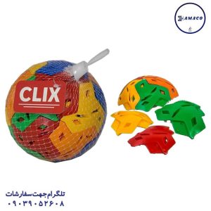 عکس اسباب بازی های پسرانه کلیکس توپ پازلی توری