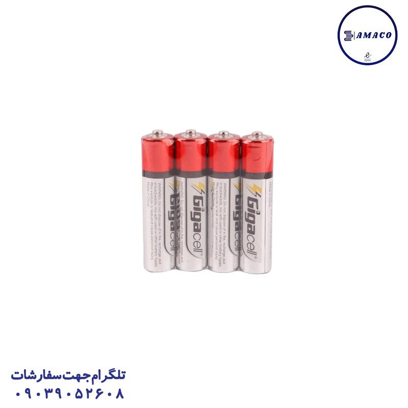 خرید باطری قلمی شیرینگ 4 عددی 4217/4213 گیگاسل عکس محصولات دیجیتال باطری قلمی شیرینگ 4 عددی 4217/4213 گیگاسل