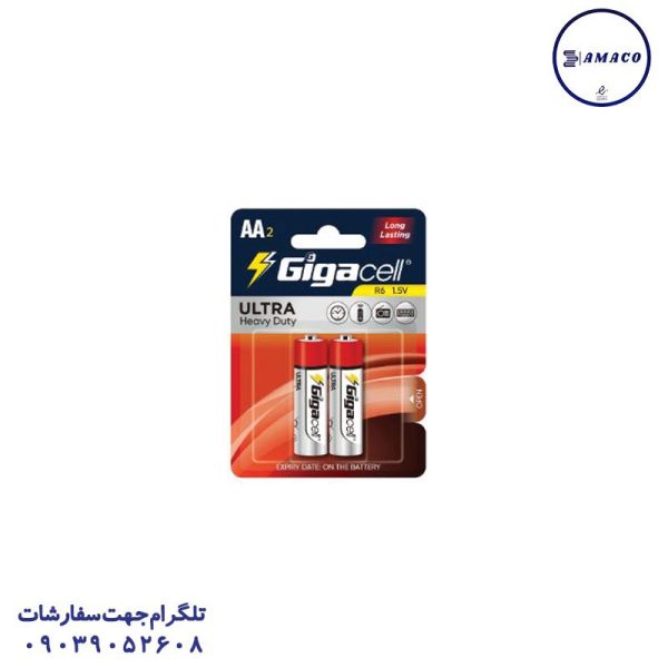 عکس محصولات دیجیتال باطری قلمی 2 عددی اولترا 4064/4060 گیگاسل