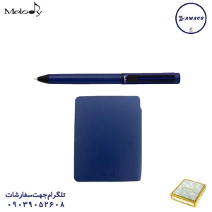 عکس نوشت افزار ست 67 خودکار با دفتر ملودی