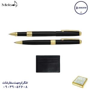 عکس نوشت افزار جفتی 68 با کیف کارت ملودی